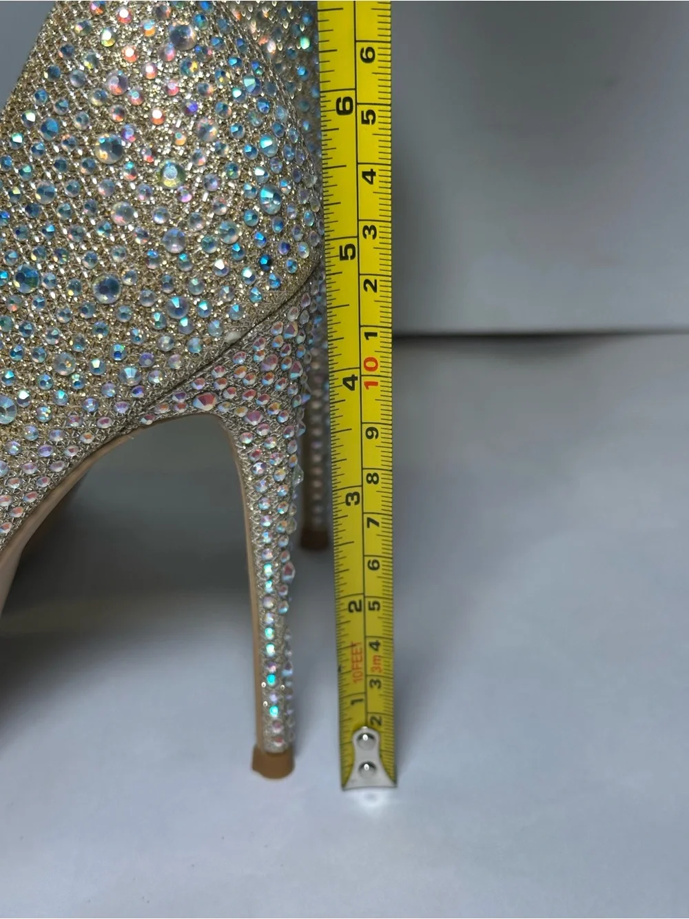 Elisabet Tang Crystal Rhinestone Stiletto NWOT | Size 8 | 5